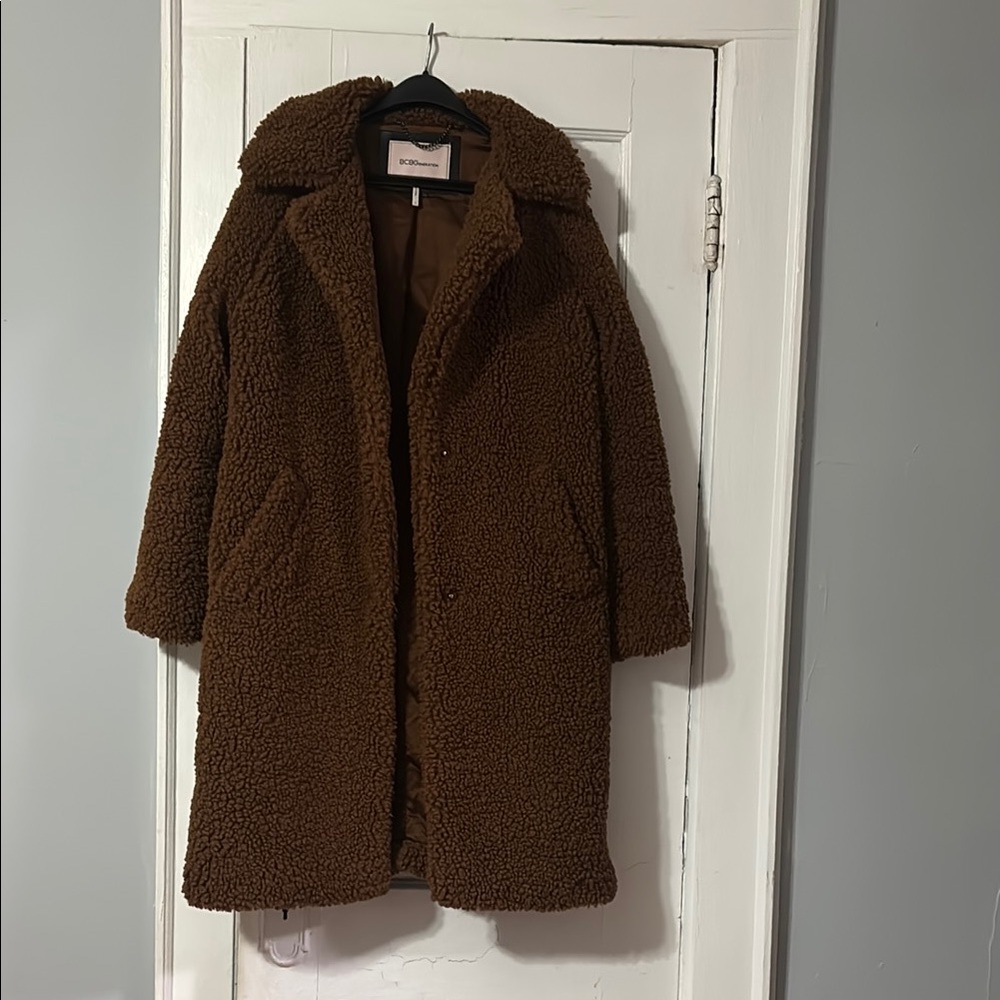 Poshmark Brown Teddy Coat
